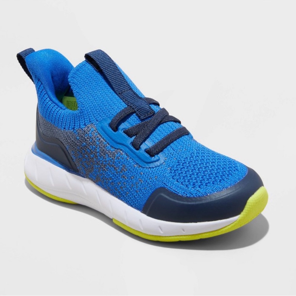 All In Motion Toddler Boy's Banksy Knit Performance Sneakers - Size 6 Youth New